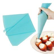 EKIND Reusable Silicon Cake Pastry Bag Cream Icing Piping Bag Cake Decorating Bags Tools Set (3 size in 1) N14