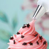 EKIND Reusable Silicon Cake Pastry Bag Cream Icing Piping Bag Cake Decorating Bags Tools Set (3 size in 1) N17