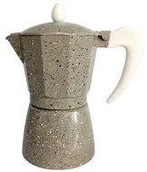 Cuisinox Crema COF-9MA 9-Cup Espresso Stovetop Coffeemaker, Beige