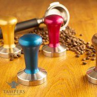 Premium Espresso Coffee Tamper with Stainless Steel Base (Black) N4