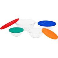 2 X Pyrex Smart Essentials 8 Piece Mixing Bowl Set