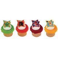 Angry Birds Why So Angry? Cupcake Rings - 24 pc