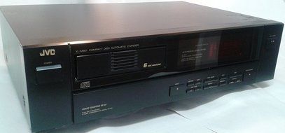 Vintage JVC XL-M301BK Automatic Compact Disc Changer with Ejectable Magazine CD Player Manufactured in Japan 1989 N2