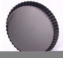 Ancdream 11 inch Non-Stick Removable Loose Bottom Quiche Pan, Round Tart Quiche Pan N5
