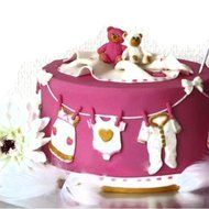Baby Cloth Shaped 3D Silicone Fondant Mold Cake Decorating Tool and Cupcake Mold N5