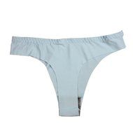 Underswear Laimeng, Hot Women Invisible Underwear Thong Cotton Spandex Gas Seamless Crotch (Purple) N9
