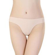 Underswear Laimeng, Hot Women Invisible Underwear Thong Cotton Spandex Gas Seamless Crotch (Purple) N10