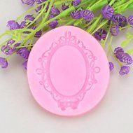Sher Mirror Fondant Cake Cake Chocolate Silicone Molds,Decoration Tools Bakeware N4