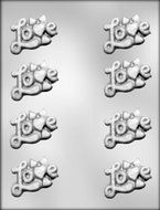 CK Products L-O-V-E with Small Hearts Chocolate Mold