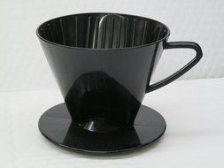 Plastic Filter Cone Medium Coffee Maker, Medium #2 Black N3