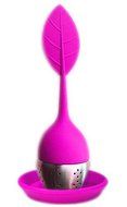 Tongzuo Silicone Loose Leaf Tea Infuser Strainer with Resting Coaster (Red, Blue, Green and Pink Optional) (2,... N12