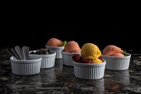Bellemain 4 oz. Porcelain Ramekins, Set of 6 N6