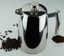 Elegant French Coffee Press Stainless Steel Insulated Double Wall with Spare Screen 8 cup 1 Liter (34oz) N5