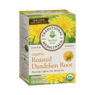 Traditional Medicinals Organic Roasted Dandelion Root Tea - Caffeine Free - 16 Bags