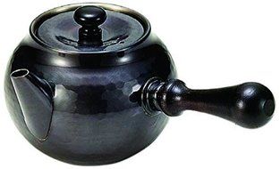 Shinkou Metal Pure copper black copper made Japanese teapot (Kyusu) BC-101 1934g from Japan N2