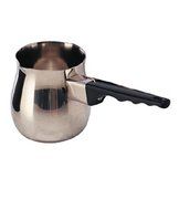 Danesco Stainless Steel Milk Frothing Pot - 13 ounce