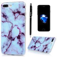 Badalink iPhone 7 Plus Case (5.5&quot;) Shockproof Drop Protection Soft TPU Bumper Protective Back Cover Flexible Colorful... N37