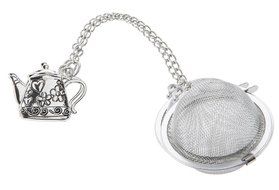 Tea Kettle Charm Tea Infuser Ball - By Ganz