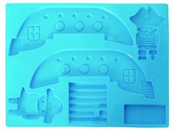 Pavoni - Pirate Ship Stackable Silicone Mould N2