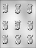 CK Products 1-3/4 -Inch Ballet Slippers Chocolate Mold