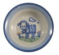 Ramekin, Lamb Pattern