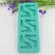 Sher High-heeled Shoes Shaped Fondant Cake Chocolate Mold N3