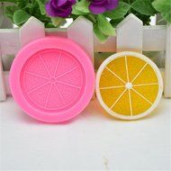 Genenic Fruit Fondant Decor Mould Mold Cake Silicone Lemon Slices N5