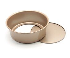 Bestwoohome Round Cake Springform Pan Mold with Removable Bottom for Baking (10.23 Inches) N16