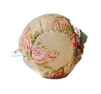 Teapot Cozy with Pink and White Roses on Tan for a 5-8 cup teapot #305 N4