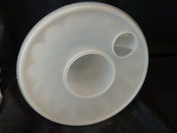 Vintage REPLACEMENT PIECES for Tupperware Bundt Style Jello Mold, Tupperware Jel-n-Serve N2