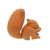 Emours Cute Dog Pug Squirrel Silicone Tea Infuser Silicone Tea Filters, 2 Pack N4