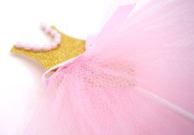 Gold Glitter Bow Pink Dress Cupcake Toppers for Birthday Parties Engagements Weddings Anniversaries Set of 25 N3
