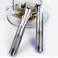 2 pack Tea Commission Tea Infuser Steeper Strainer Stick Pipe Extra Fine Mesh Stainless Steel Filter for Loose... N3