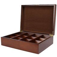 Quentin Tea Company Gourmet Tea Storage Chest- 144 Bag Capacity