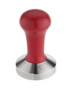Motta 8100/B Professional Flat Base Coffee Tamper, 58mm, Black Handle N2