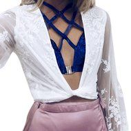PHOTNO Women Vest Crop Top Bralette Bustier Cami Bustier Tank Tops N34