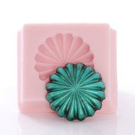 Silicone Mold Starburst Western Concho Easy to use with Chocolate, Fondant, Candy, Mint, Resin, Polymer Clay,... N6