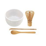 BambooMN Brand - Matcha Tea Bowl - White N8