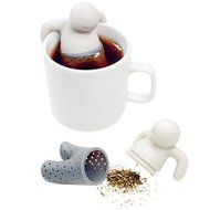 Huayoung 3-pcs Cute Lilliput-shaped Silicone Tea Filters (Grey) N2