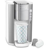 Cuisinart Single Serve Small to Save Space, Durable, Removable Drip Tray Accommodates Travel Mugs Coffeemaker