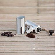RINE COOOO Brushed 304 Stainless Steel Manual Coffee Grinder Coffee Press N3