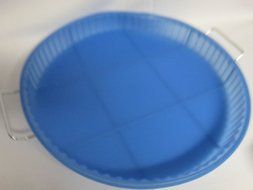 Silicone Pie Pan Bakeaware Pie Mold With Wire Rack Non Stick Heat Cold Resistant Diswasher Safe N6