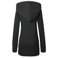 Coat,Morecome Women Plus Velvet Thickened Hooded Sweater Leopard Zipper Coat N16