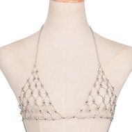 Underwear, PHOTNO The New Fashion Rhinestone Bra Body Necklace Chain Bikini Chain N8