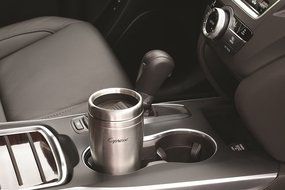 Capresso On-the-Go Personal Coffee Maker, Silver/Black N2