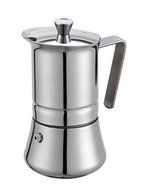 GAT Pratika Stainless Steel Stovetop Espresso Maker (6 espresso cup (9-10 fl oz))