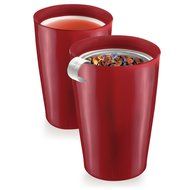 Tea Fort&eacute;&reg; KATI Cup Loose Leaf Tea Brewing System, Cranberry Red N9