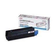 Oki - Cyan - Original - Toner Cartridge - For C5100n, 5150N, 5200N, 5300Dn, 5300N, 5400, 5400Dn, 5400Dtn, 5400N...