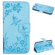 iPhone 7 Case,iPhone 7 Wallet Case,Phezen Serect Garden Series Butterfly Flower Bling Diamod Inlaid PU Leather... N45