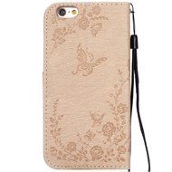iPhone 7 Case,iPhone 7 Wallet Case,Phezen Serect Garden Series Butterfly Flower Bling Diamod Inlaid PU Leather... N46